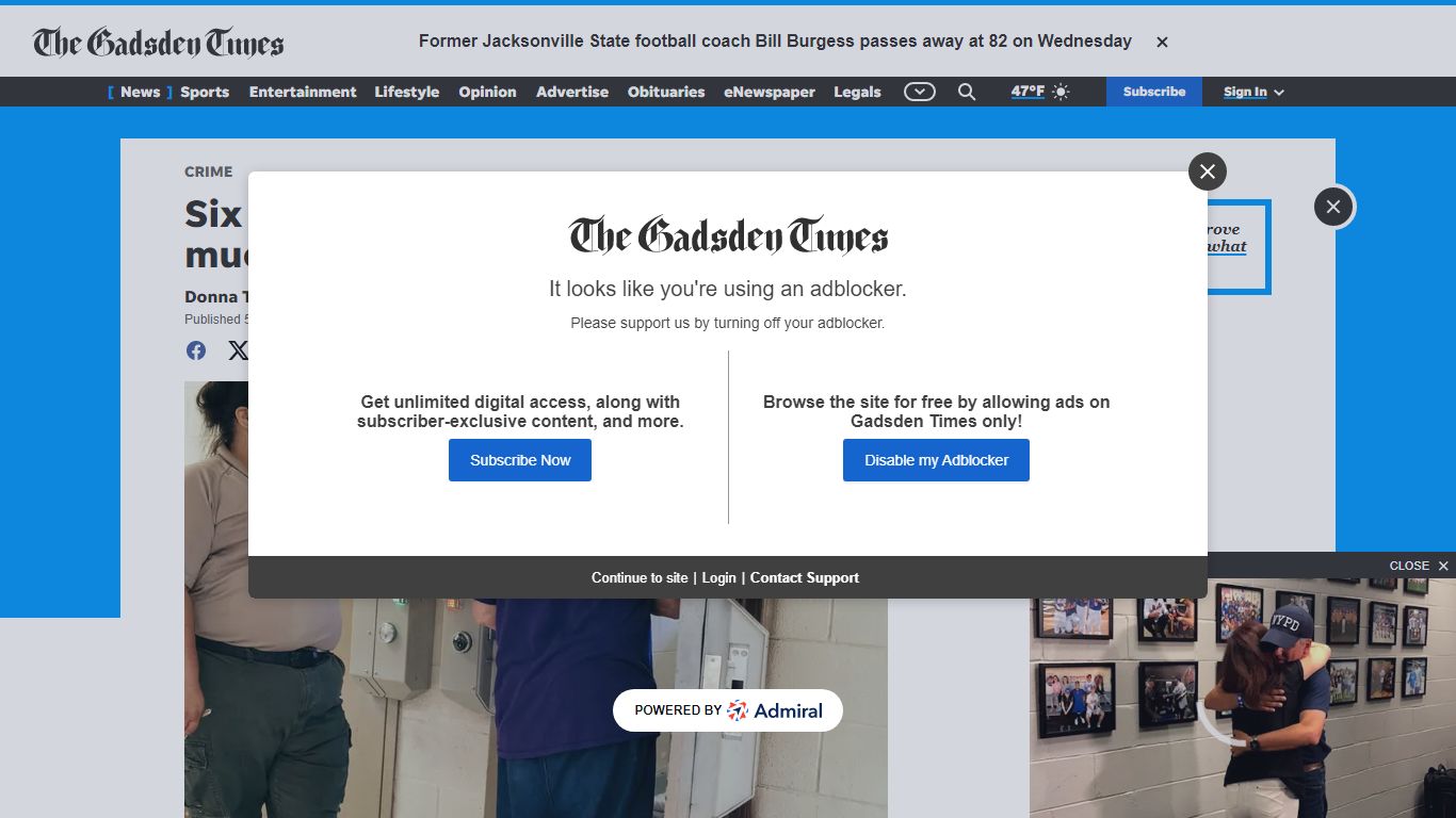 Six months after ’60 Days In,’ jail much improved - Gadsden Times